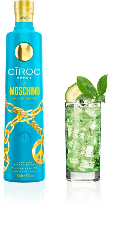 ciroc x moschino