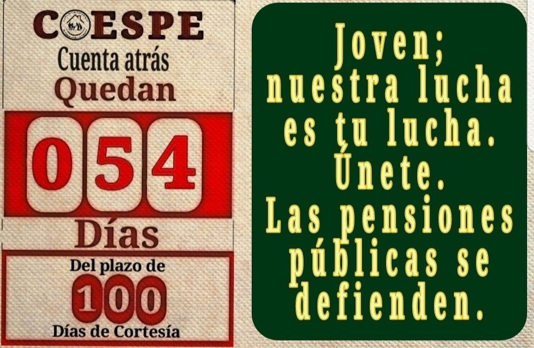 2793dbb17d66406's tweet photo. @CcPensiones #GobierneQuienGobierneLasPensionesPublicasSeDefienden 
#CuentaAtrasPlazoDeCortesia https://t.co/zXyiCoDuG4