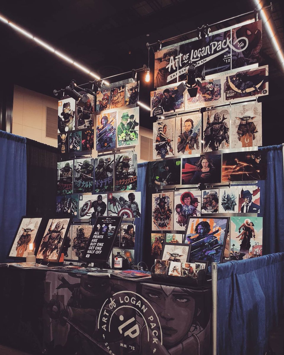 ARTofLOGANPACK's tweet photo. My second year for @lubbock_con was off to a great start yesterday. Thanks to everyone who came by. Hope to meet more of you today!
#lubbockcon #comiccon #convention #lubbocktx #themandolorian #thechild #babyyoda #loganpack #artofloganpack https://t.co/BYlrjDwyJR