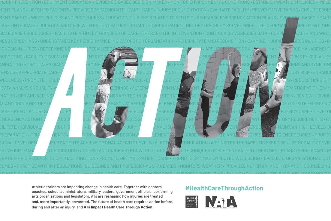 CORAPTherapy's tweet image. Happy National Athletic Training Month! #healthcarethroughaction #ActiveTracks