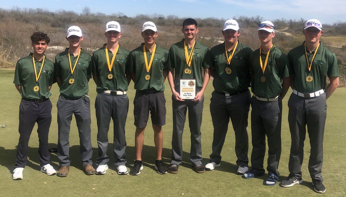 ndngolf's tweet photo. Indians win 1st at the Brennan Shootout in San Antonio. @NDNAthletics https://t.co/462E3oPsrv