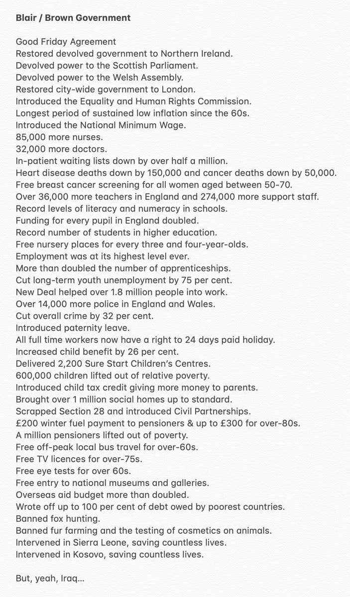 Sharonavraham's tweet image. Unbelievable arrogance from Burgon on #MarrShow. What could he possibly teach the man who won 3 elections and, along with Gordon Brown, was responsible for this record. Hoping he gets nowhere near the shadow cabinet