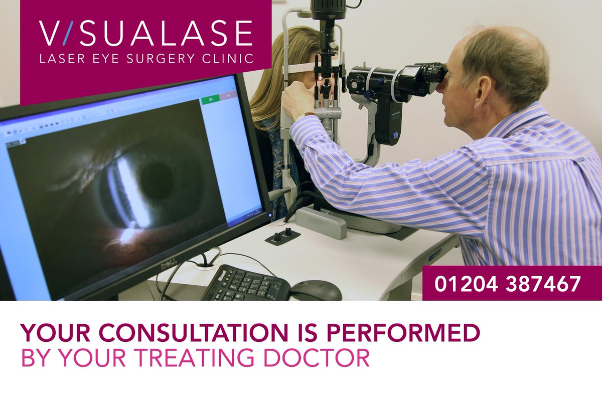 visualaseuk's tweet image. At Visualase, every patient enjoys a one-to-one initial consultation with the surgeon who will perform their treatment. Book yours today and kickstart your journey to clearer vision: visualase.com