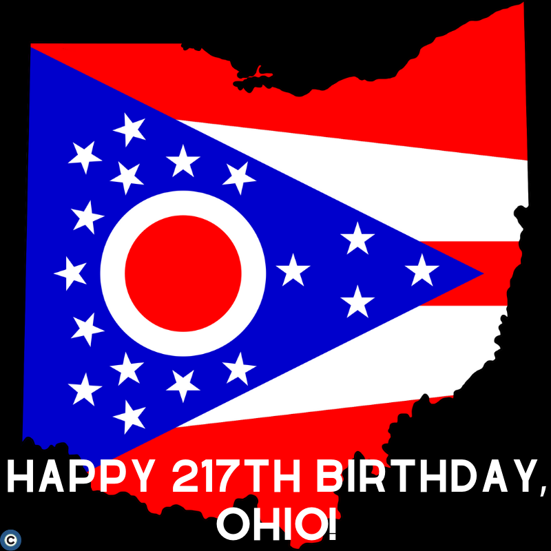 On this day in 1803, Ohio became the 17th state admitted to the United States. In its 217 years as a state, the Buckeye State has produced talented movie stars, athletes, musicians, astronauts and even 8 U.S presidents.