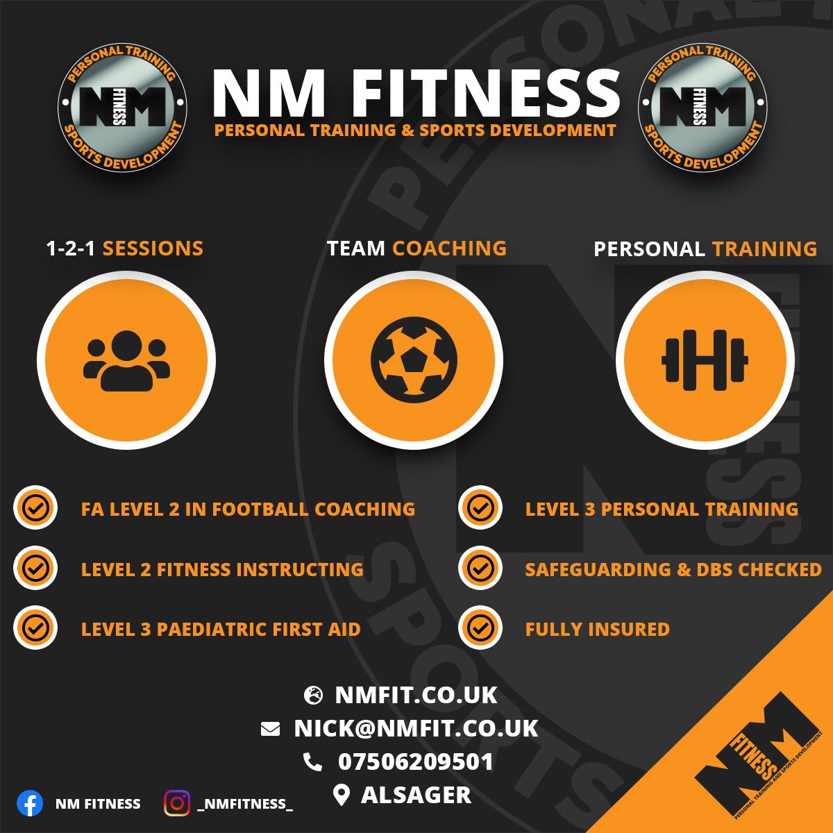 nickmarleyyy's tweet photo. Go check out NM Fitness 👊🏼 https://t.co/LnPLx5l8hM
