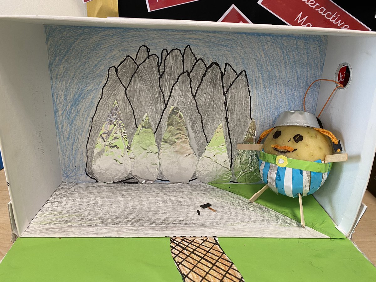 JPS_Year5's tweet photo. A great start to the #JPSReadingChallenge this week with our potato characters in #JPS5A #jps_English https://t.co/1nkzmVTPrz