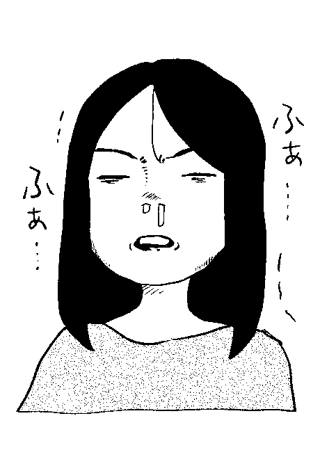 花粉を知覚するはづきちゃん 