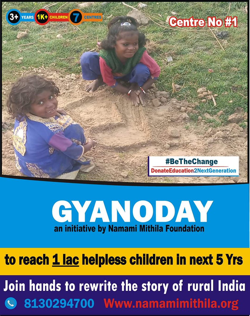 prabhashj's tweet image. #JoinUs #GuideUs #SupportUs to rewrite the Story of #RuralIndia♐ #3Yrs+ #7Centres #1K+ #DonatingEducationEveryday