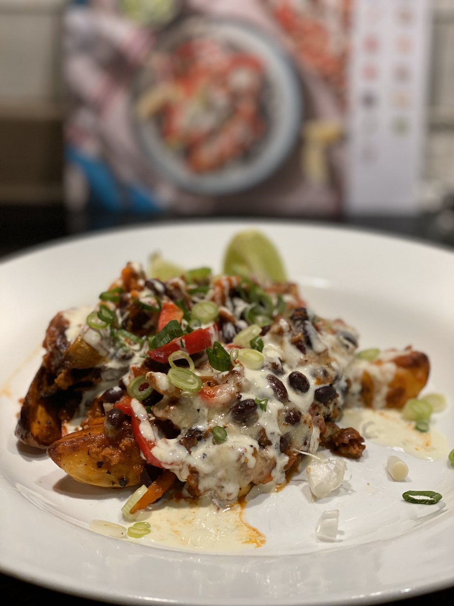 #HelloFreshSnaps Week two of Hello Fresh and we are so impressed. Last night the Mexican beef potato wedges were wonderful.