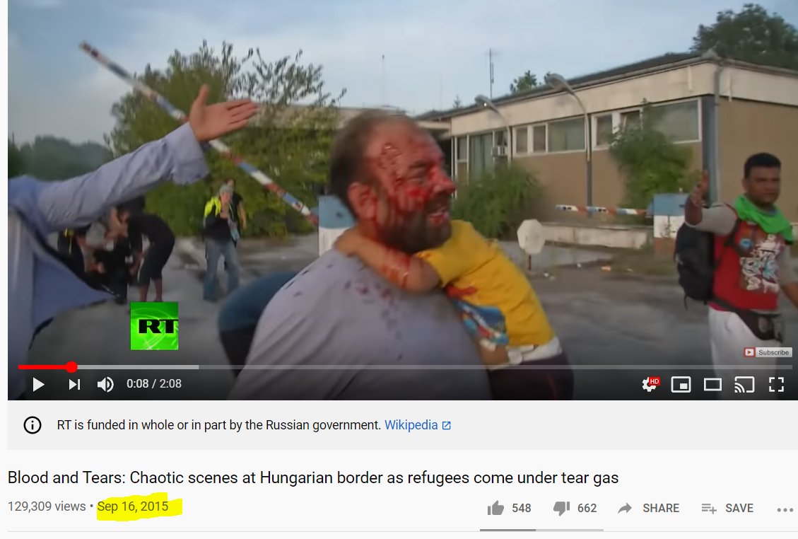 AnAthenianToLDN's tweet photo. Another fake photo allegedly coming from #Evros posted by Turkish propaganda media.
Taken again in Hungary in 2015 NOT in #Greece!

#IStandWithGreece https://t.co/OcWnVxuuI8