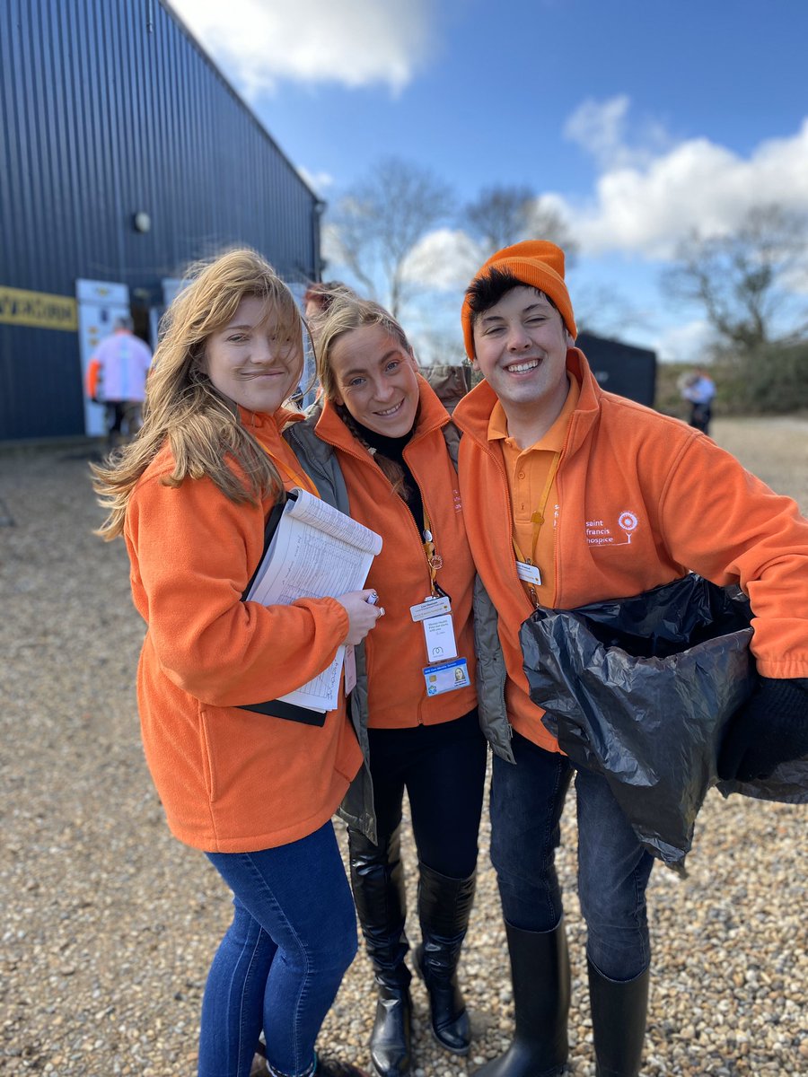 SFHUK's tweet photo. WE ARE READY TO GET MUDDY! π£ β£
β£
Mission Mud 2.0 is kicking off in just under an hour and we cannot wait! πͺ β£
β£
A huge thank you (and good luck!) too all of those taking part! π§‘β£
β£
#LoveSFH #MissionMud #SaintFrancisHospice #Fundraising #SundayFunday https://t.co/RyUzkoU8Uj