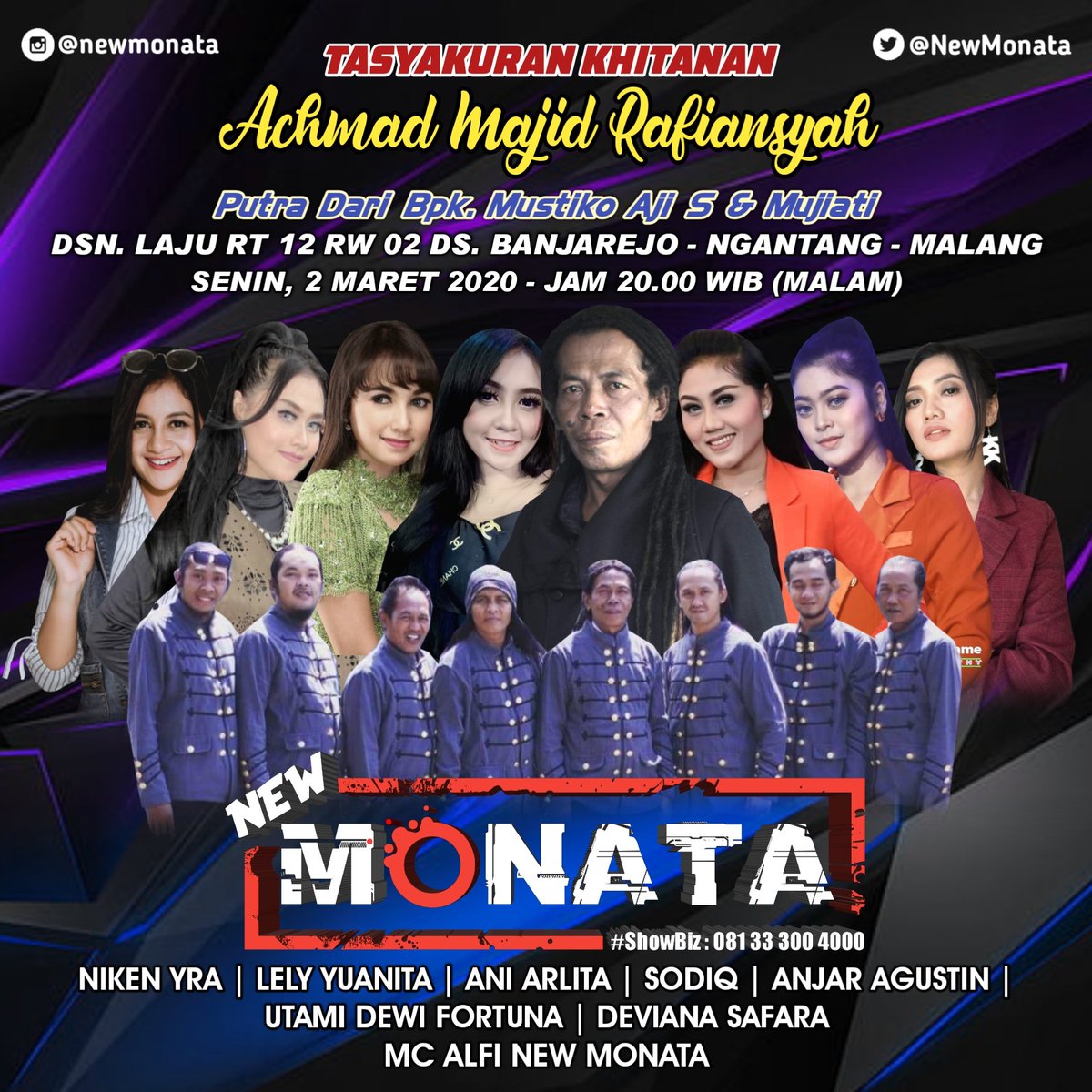 @NewMonata (@newmonata) on Twitter photo WARGA MASYARAKAT SEPUTARAN NGANTANG - MALANG, KITA KETEMU BESOK YA..
<a href="/anjaragustin16/">Andri Fortunio Bagaskara</a>
@niken_yra
@lelyyuanita88
@aniarlita16
<a href="/devianasafara/">deviana safara</a>
@utami_dewi_fortuna96
@alfi_newmonata
<a href="/sodiq/">Sodiq</a>.panturaofficial
#nemofaindonesia
#newmonata
#showbiznewmonata081333004000 WARGA MASYARAKAT SEPUTARAN NGANTANG - MALANG, KITA KETEMU BESOK YA..
<a href="/anjaragustin16/">Andri Fortunio Bagaskara</a>
@niken_yra
@lelyyuanita88
@aniarlita16
<a href="/devianasafara/">deviana safara</a>
@utami_dewi_fortuna96
@alfi_newmonata
<a href="/sodiq/">Sodiq</a>.panturaofficial
#nemofaindonesia
#newmonata
#showbiznewmonata081333004000