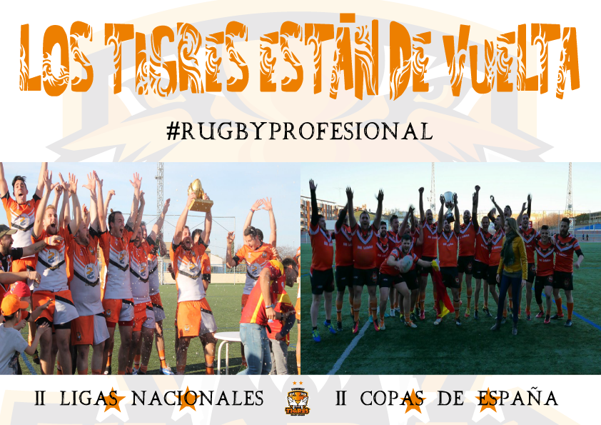 Estamos de vuelta 
Súmate a #LosTigres 

#RugbyProfesional #RugbyTorrent #SomosTigres