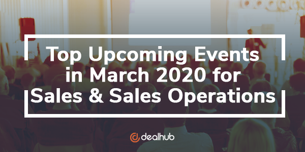 DealHubIO's tweet photo. March is packed with inspiring events for #Sales and #SalesOperations leaders! Check out these awesome conferences sponsored by game-changers in #SaaS #RevenueOperations and #SalesTech https://t.co/odfG99LrdR 
#CSOUK #RevGenInsight #GDSGroup #sandlersummit #REV2020 #saastr2020 https://t.co/MAcpxf5P9O