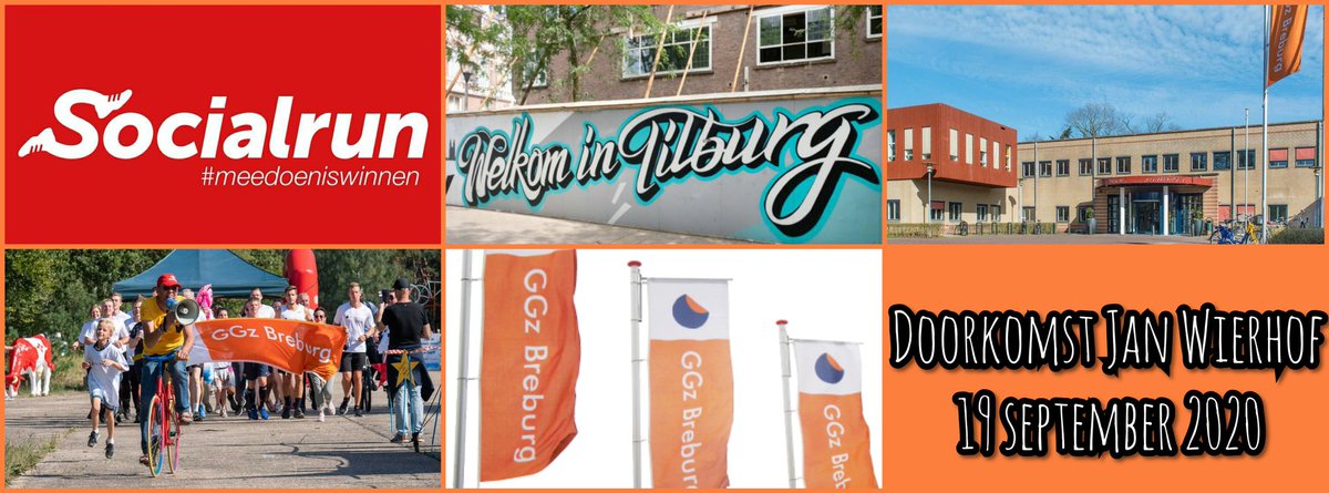 De voorbereidingen van de <a href="/Socialrun/">Socialrun</a> doorkomst over het terrein (Jan Wierhof) van @GGzBreburg zijn van start gegaan! Heb je leuke ideeën voor deze doorkomst laat het dan weten in een reactie onder dit bericht. Welkom in @gemeentetilburg 😉 #welkombijggzbreburg #meedoeniswinnen