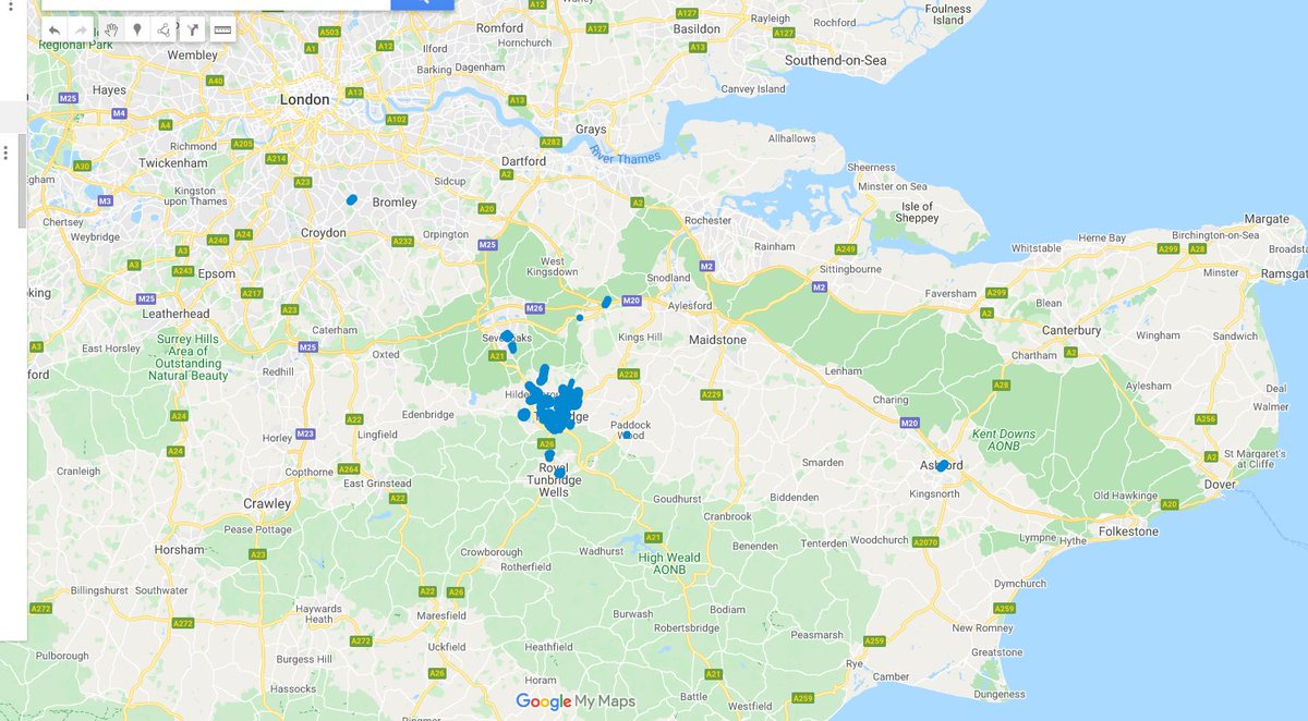 LKickers's tweet photo. @GeraldineCC15 Thank you so much - we've added it to the map, which looks pretty cool when you zoom right out and see how far the #LeapDay #LitterWave reached 🌊🌊🌍💚 https://t.co/5tZvTCwcnL