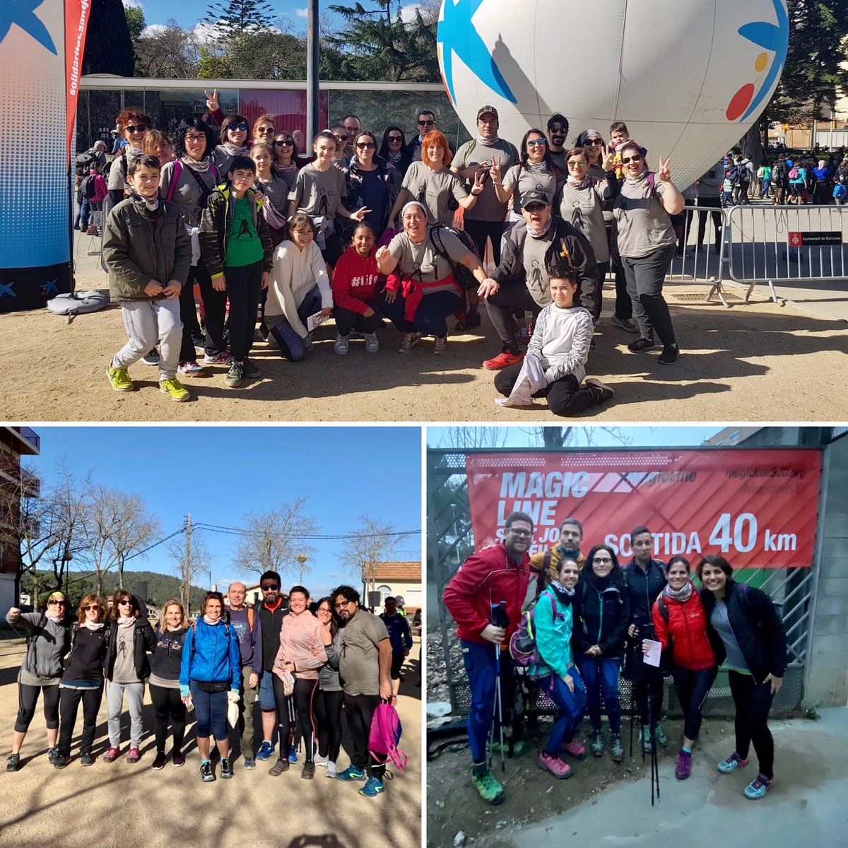 CAPSBEsq's tweet photo. Ja estan en marxa els 4 equips #CAPSBE que participen a la #MagicLine2020. Per tots aquells i aquelles que es troben en situació vulnerable, som-hi companys!!!
@magiclineSJD #10Km #20Km #40Km #solidaritat #teambuilding #MagicLine https://t.co/V2ITFdhnDI