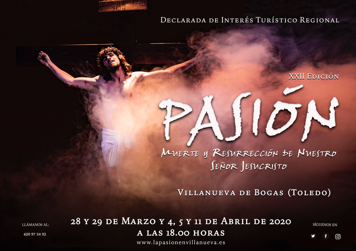 ¡Bienvenido <a href="/Obispofcerro/">✙ Francisco Cerro Chaves</a>! Estaríamos encantados de contar con usted en nuestra XXII Edición de La Pasión de Villanueva de Bogas. <a href="/planpastoral/">Plan Pastoral</a> #BienvenidoDonFrancisco