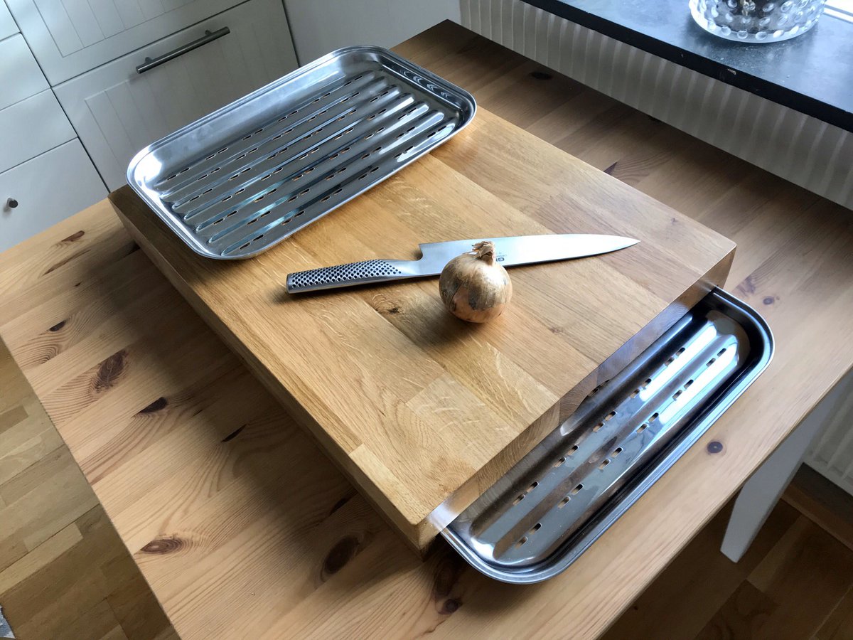 Micke's tweet image. Färdig. 52x38x7, 6,6 kg