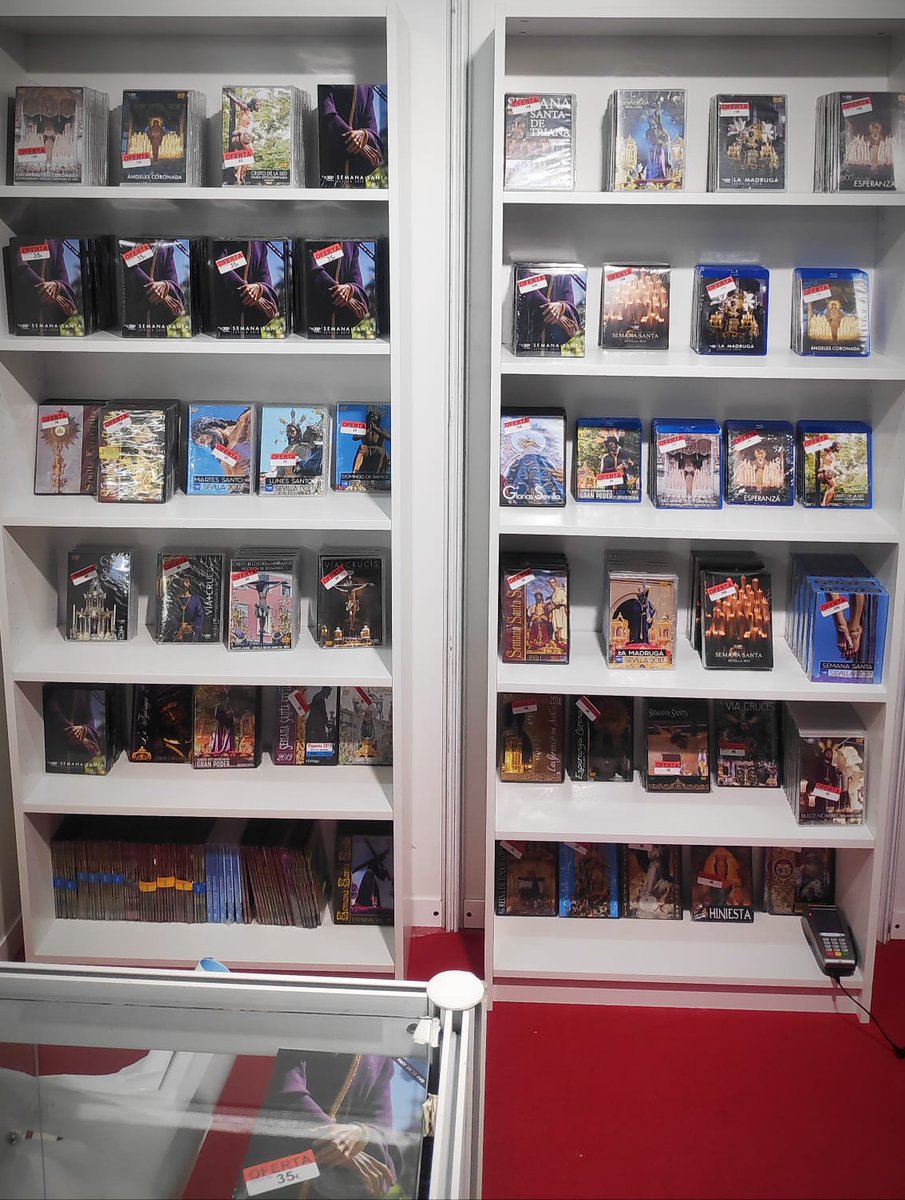 ArenalFeria's tweet photo. Stand de @JRPvideos en la Muestra Cofrade Mercado El Arenal https://t.co/SeGW0AGx8D