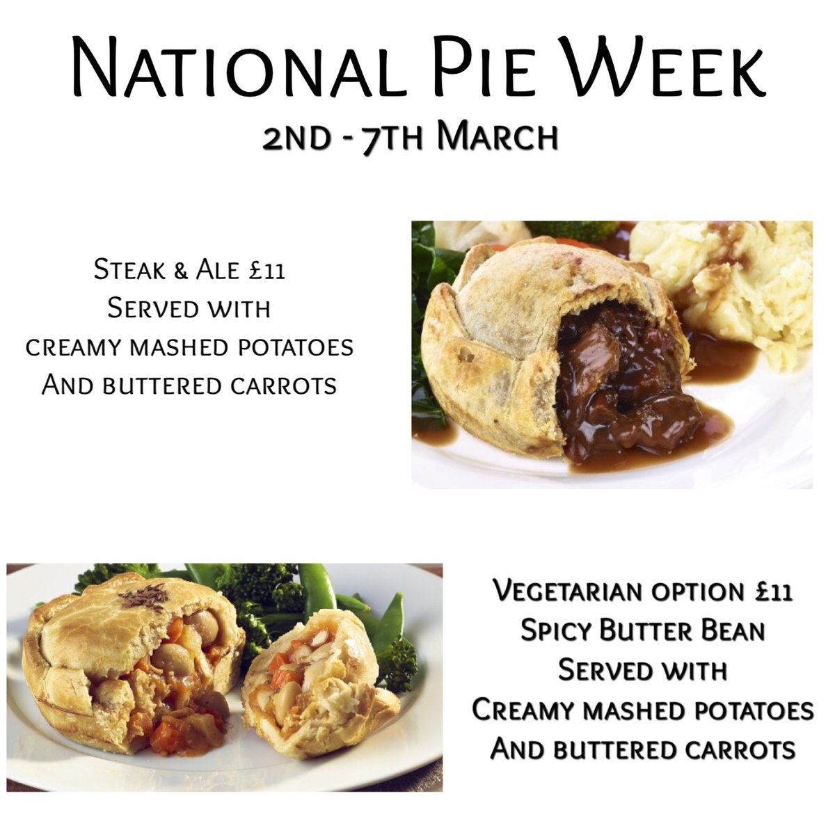 atrium_bar's tweet photo. Come and celebrate National Pie Week with us! #foodiesofinstagram #piespiespies #atriumbarpieweek https://t.co/TWiRAONZaG