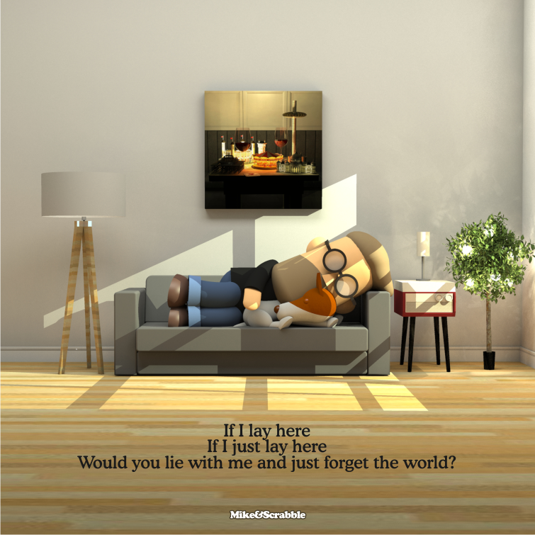mikeandscrabble's tweet photo. If I lay here
If I just lay here
Would you lie with me and just forget the world?
#DogsChasingCars https://t.co/MLJgE8IGoZ