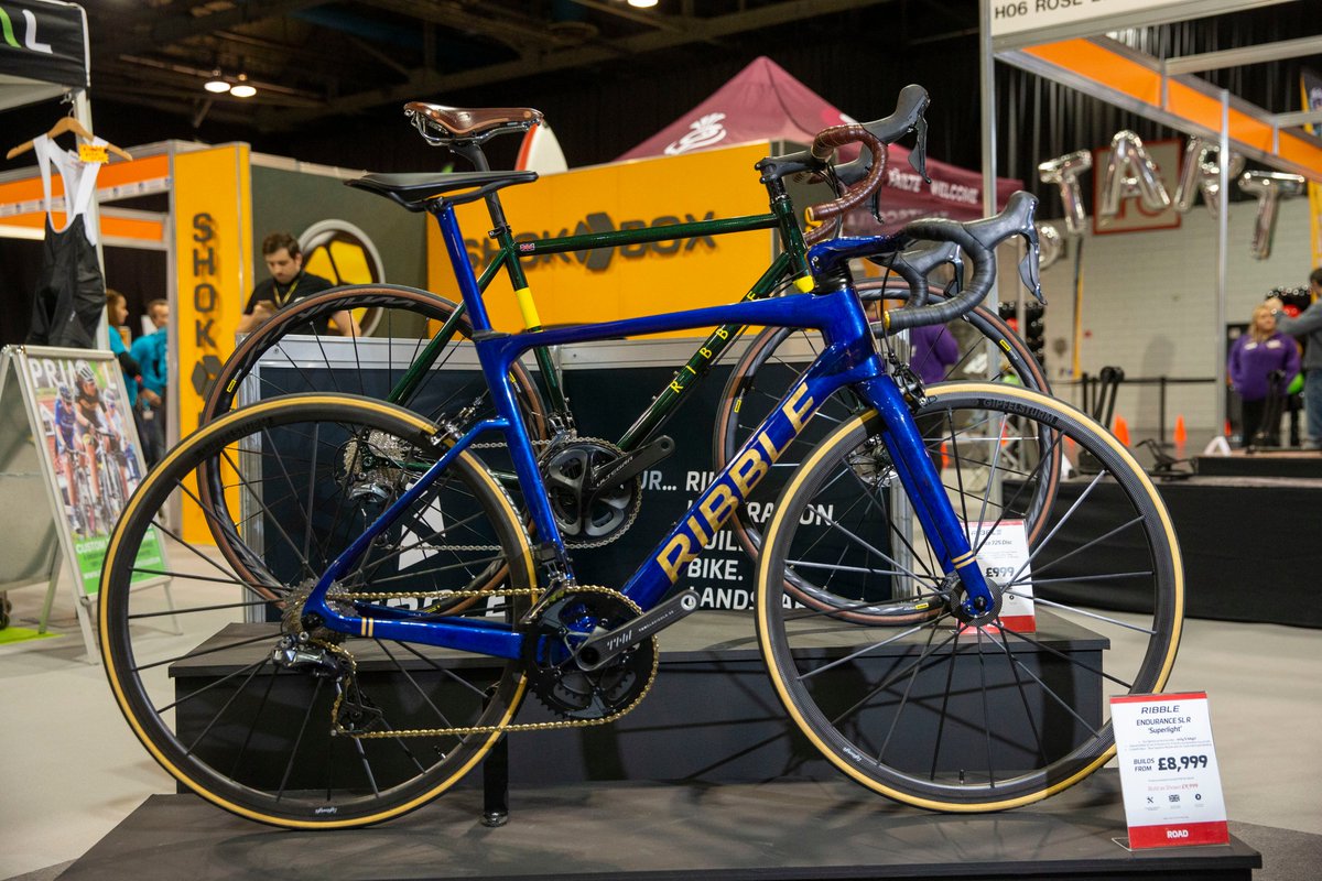 Ever seen a bike made with 24 carrat gold detailing?  Well you can today at #SCROPS20 at the SEC Glasgow on the <a href="/RibbleCycles/">RibbleCycles</a>.  Lots more to see and do for cycling and running enthusiasts and all the family. We're open till 5pm!