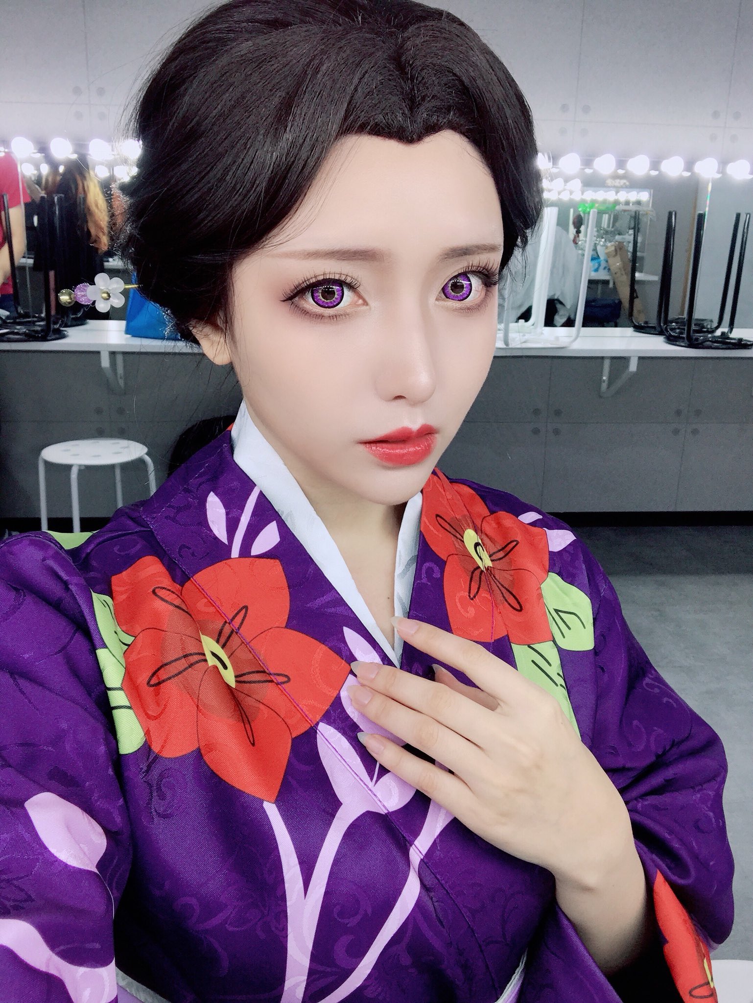 鬼滅の刃　コスプレ　珠世 Amazon.co.jp: [Orehid] 鬼滅の刃 珠世 たまよ コスプレ衣装『全