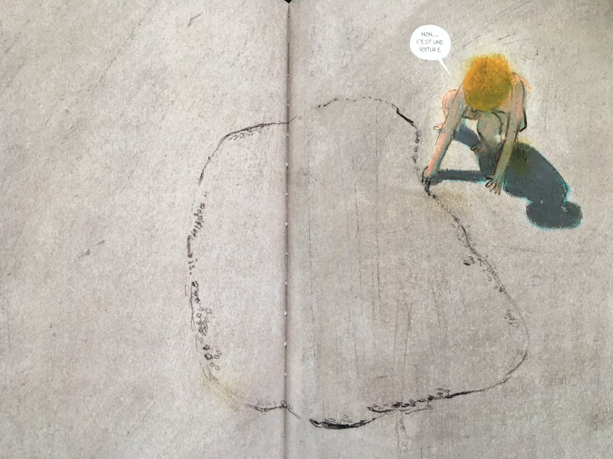 Une merveille de livre, lecture passionnante et sensible: « La Flamme », de @jorgeilustra. Aire libre, @EditionsDupuis