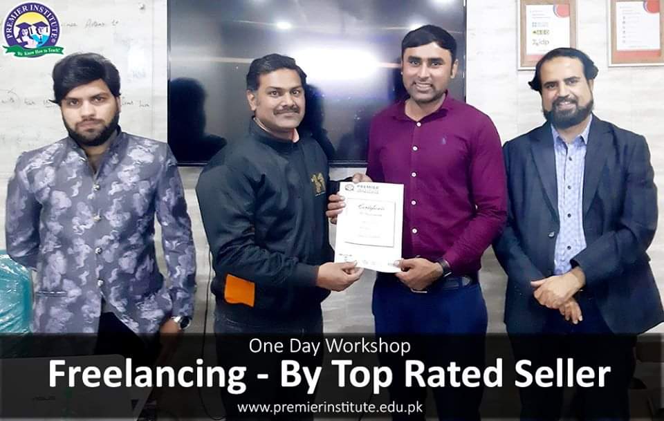 aadnankashif's tweet photo. One Day Freelancing Workshop at #premierInstitute Lahore
#freelancing #Entrepreneurship #startups https://t.co/xDJ0GTGaZH