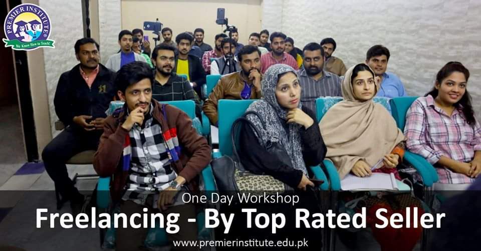 aadnankashif's tweet photo. One Day Freelancing Workshop at #premierInstitute Lahore
#freelancing #Entrepreneurship #startups https://t.co/xDJ0GTGaZH