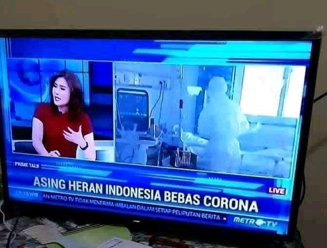 Bagaimana tidak, orang indonesia ini kuat-kuat, PAKU dijadikan sayur, NAGA dijadikan pencuci mulut, MOLEN dijadikan cemilan, KAPAL API dijadikan minuman, BAKSO MERCON & MIE SETAN di jadikan santapan Dan jalan-jalan belanjanya aja ke MATAHARI. Berani lawan😂 #CoronaVirusIndonesia