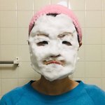 ものまねメイクならぬ洗顔ものまね？!結構似ててすごい!