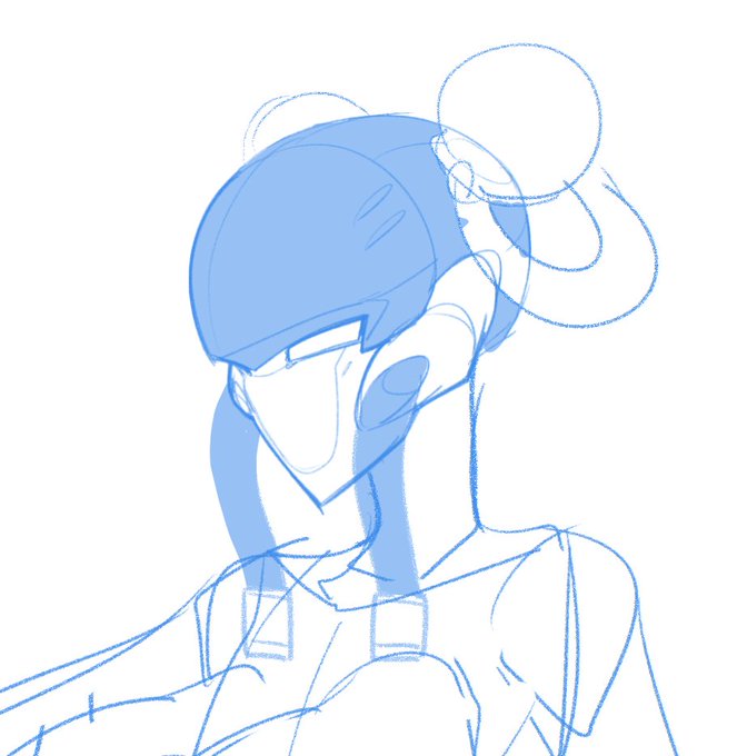 ロボ娘の頭部デザイン考えてたんだけどこれかわいくない?
奇跡の一枚 