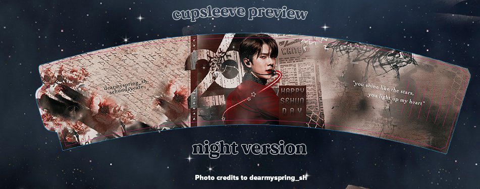 4MYAeris's tweet photo. Preview #27
International Collaboration with @sehundaycafe for #BackToBasicWithEXO #3291DaysWithSehun is revealed 🥳
This sleeve for #BeMyAndromeda412 is very pretty💓💓 For those who donates to our Set C, this sleeve is urs🙈 One hour left from our donation kit open😍 https://t.co/5amfwoVEMY