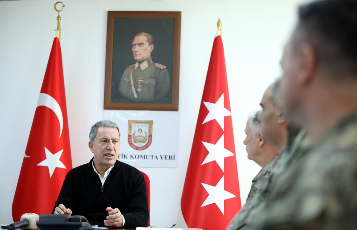 Akkadinyumrtalk's tweet photo. #Turkey has "officially" launched #OperationSpringField in the Syrian territory.
#Turkey conducts the operation in the scope of self-defense and her only target is the regime forces and elements, said Turkish MoD
#BREAKING #Turks #Greece #BAHARKALKANI #Erdogan https://t.co/u1mPoM7SnB