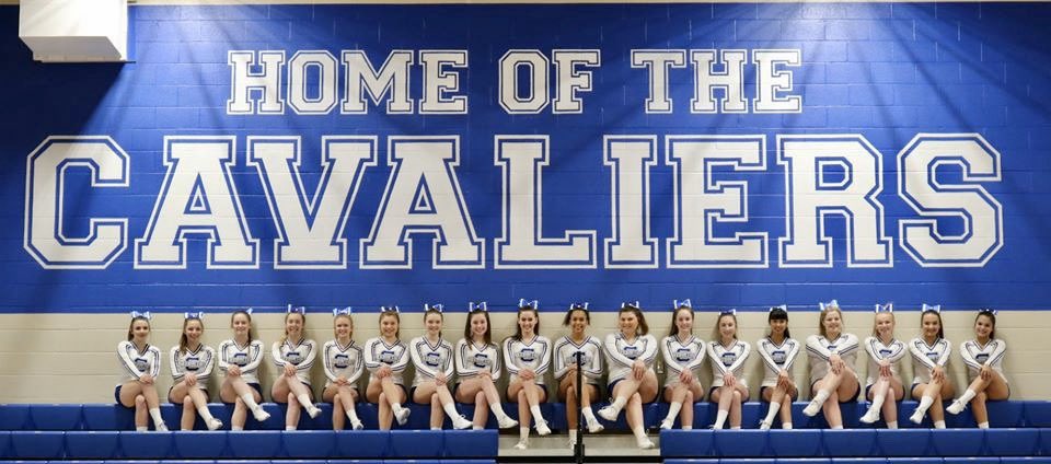 CHSCavscheer's tweet photo. Happy State Day 💙🤍💙. This hardworking group of young ladies have given their all since July for 2 minutes and 30 seconds. Overcoming every challenge thrown their way and working so very hard. Praying for a clean routine and to enjoy each and every second of their last routine. https://t.co/r3V87b0Wx0