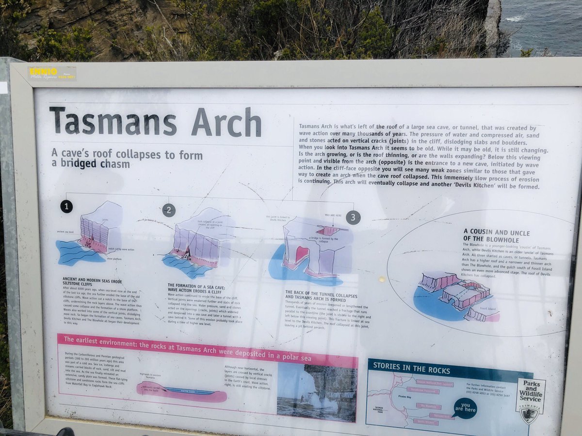 ChrisRCason's tweet photo. #TasmansArch near #PortArthur #Tasmania! Awesome excursion via @HALcruises! https://t.co/uP7wlZgeOY