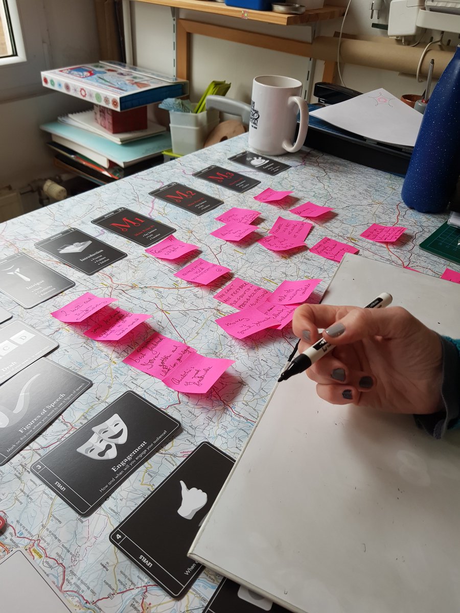 ghostrich's tweet photo. Prepping for a workshop on how to unf*ck your feedback culture #studio222 https://t.co/kgPKi7WkTn