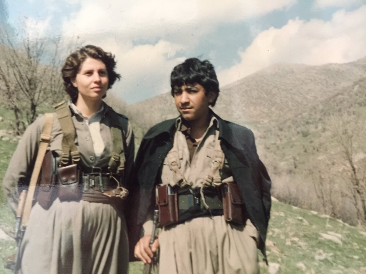 KarenAAttwood's tweet image. Happy #WomensHistoryMonth Diana Nammi was one of the first women to be armed in the Kurdish Peshmerga in the 1980s fighting against the new Islamic regime and Islamic fundamentalism. #womensrights @IKWRO @unbounders