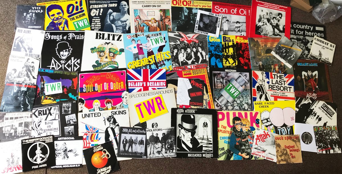 simonhearnkins1's tweet photo. Sorting records for Tuesdays Oi! Special
Englands Dreaming 12-2pm https://t.co/nK6sjXgC3J
@RadioWired @ViveLeRock1 @GarryBushell @TheAdicts @VICESQUADUK @cocksparrer @cockneyrejects2 @TheBusinessOi @testtubes @ExploitedBand @CrombieMedia @skinheadsounds @CaptainOiUK https://t.co/Ea1X1nehZy