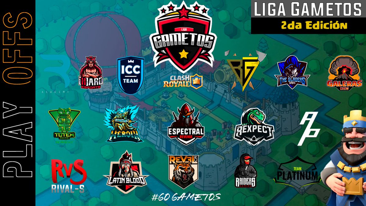 GametosLiga's tweet photo. Aqui tenemos a los 16 equipos clasificados
Quién se llevara la segunda edicion?
Suerte para todos https://t.co/2kCgRyi3NJ