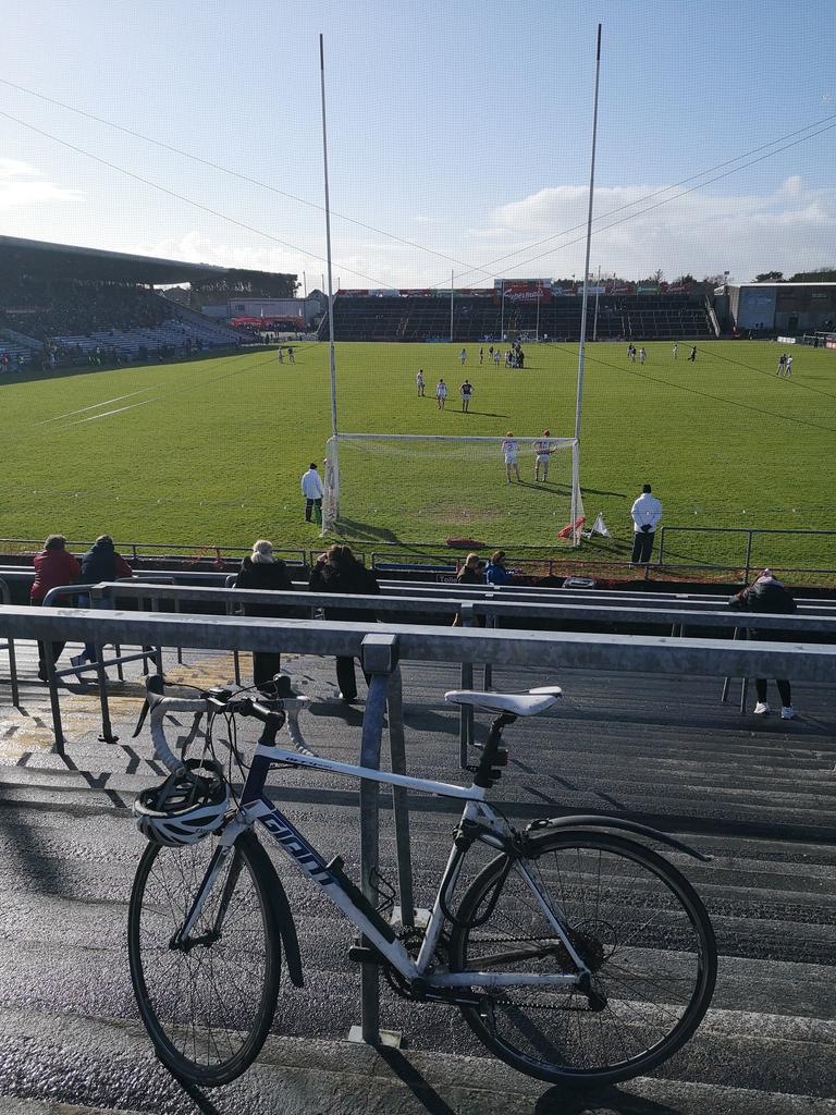 daithiquinner's tweet photo. Plenty of bike parking available in Pearse Stadium today! @GalwayCycling https://t.co/Mocx6vg5Cj