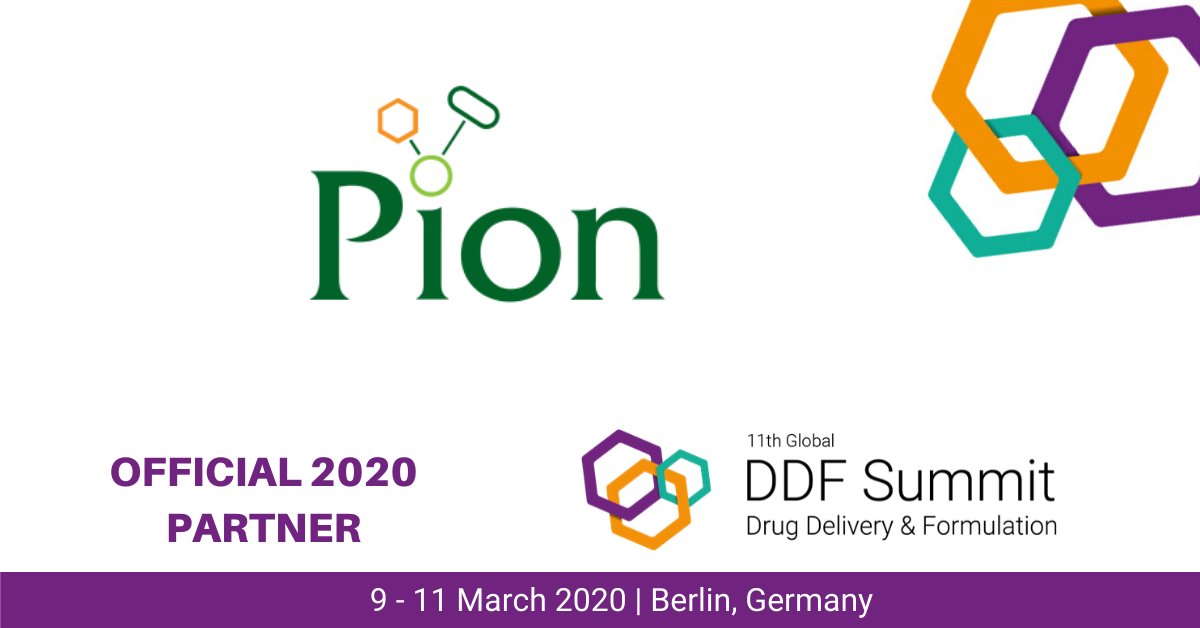Pion is a science-based company providing innovative technology, solutions, support and scientific expertise to the drug development industry.
LEARN MORE: ow.ly/xqL530qdiwv
#drugdelivery #pharma#drugformulation #ddfsummit