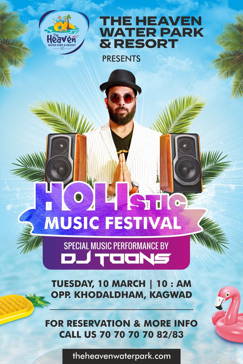 djtoonsofficial's tweet photo. What's up Rajkot!
How many of you are coming to play Holi with me At The Heaven Water Park & Resorts..??
#Holi2020
#Holi
#toonsvibe #partywithtoons #bspdjs
#bollywoodmusic #bolltwoodparty #party #partytime #colours https://t.co/ps342eHQYK