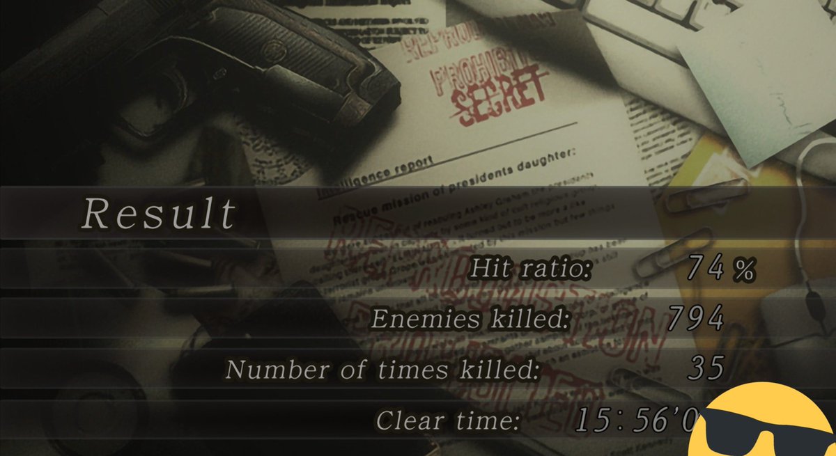 Finally finished my first playthrough of Resident Evil 4!
Probably one of the best #ResidentEvil games I've ever played! Can't wait for #ResidentEvil3Remake!