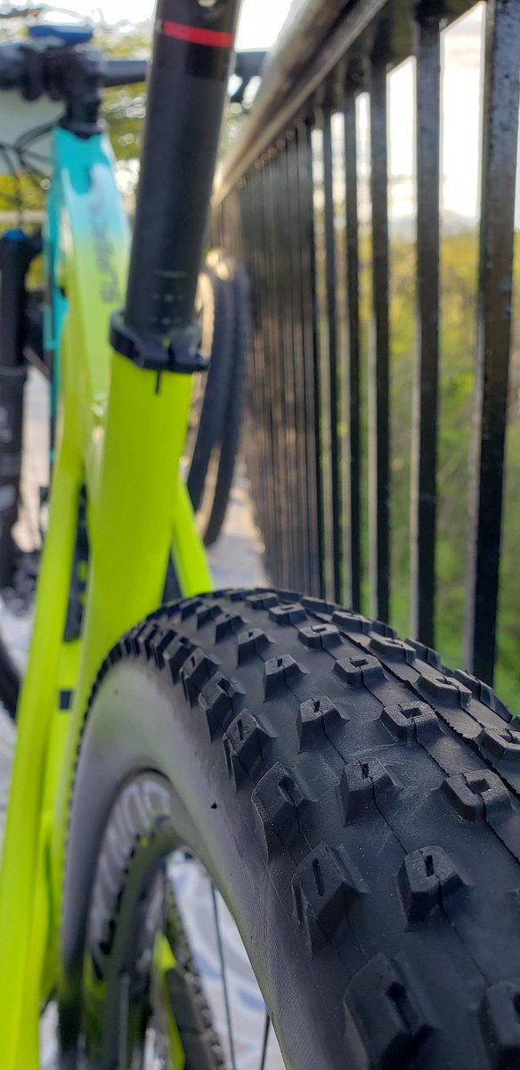 Race day in Puerto Rico after heavy overnight rains!  Gonna be slick out there!  Fresh <a href="/Bontrager/">Bontrager</a> XR2s will be nice!
