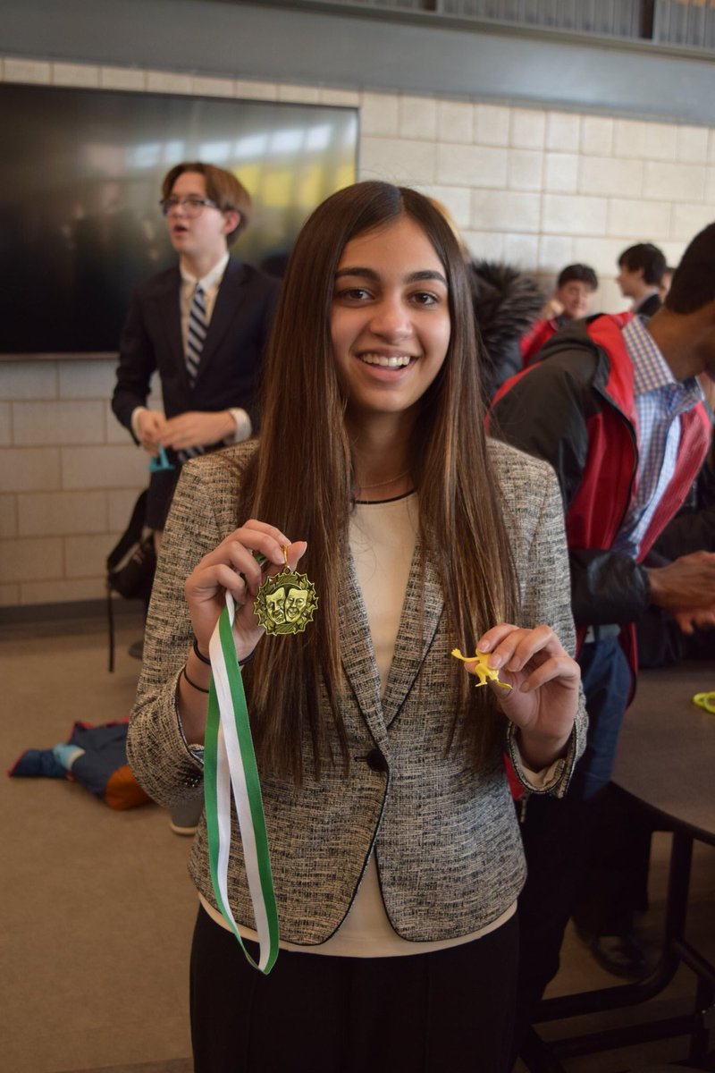 BEHSForensics's tweet photo. Congratulations Simrah Ahmed a finalist in Farrago (Frog-oh) at Port Washington tournament. 🐸 @BEHS_SDE https://t.co/brbDxngiTU