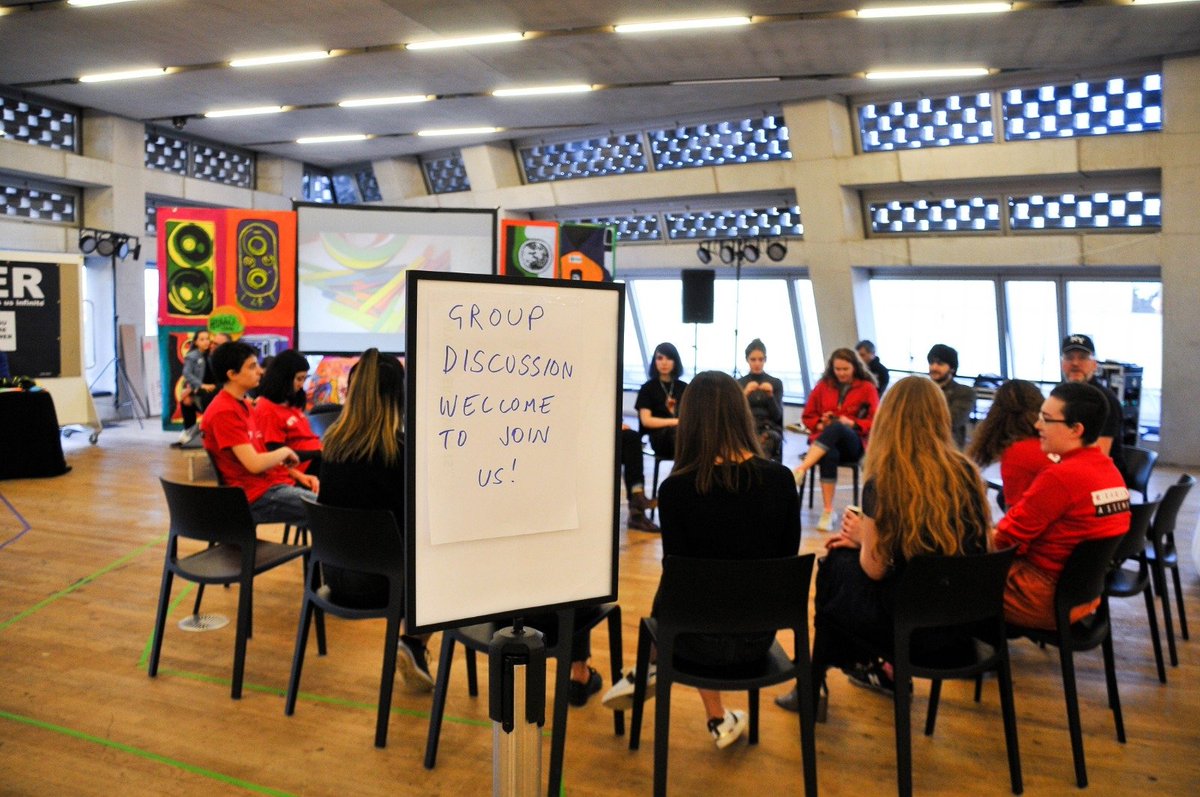 UniRdg_Art's tweet image. Another successful day at @tateexchange 

A big thanks to Different by Design from @UniRdg_Typo for being with us in these two days. Their “Powerful Messages” has not only given out a memorable experience, but also joy to the public.⁣
⁣
#ReadingAssembly #Tateexchange
