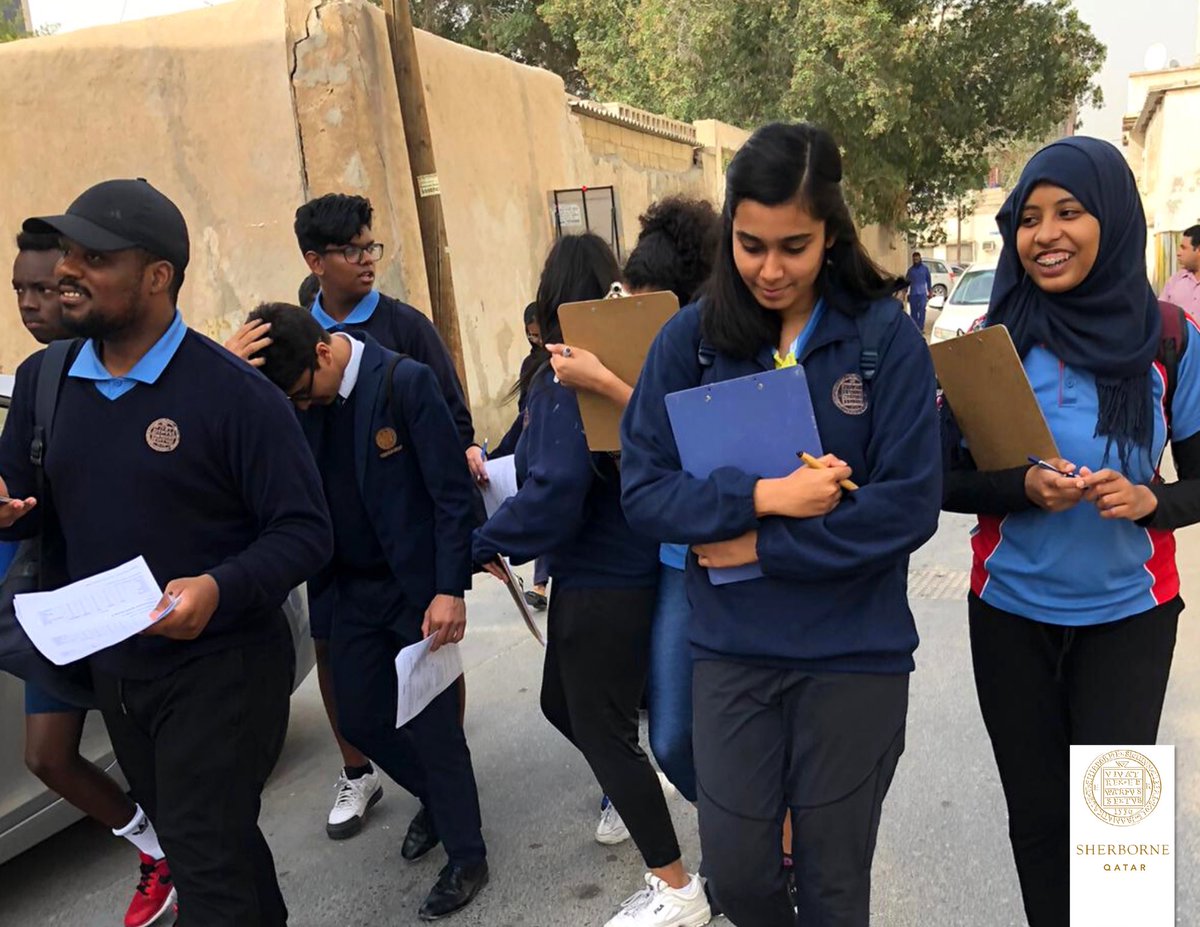 SherborneQatar's tweet photo. On our school trip to #SouqWaqif to investigate the development of the inner city #Doha @sherborneqatar pupils met #SheikhHamad bin Khalifa Al Thani, the founding father of the Souq.
#qatar #qatarroyalfamily #qatarroyals  #hamadbinkhalifaalthani #SheikhaMoza #Qatar #AlThaniFamily https://t.co/PvQ0SaYMKv